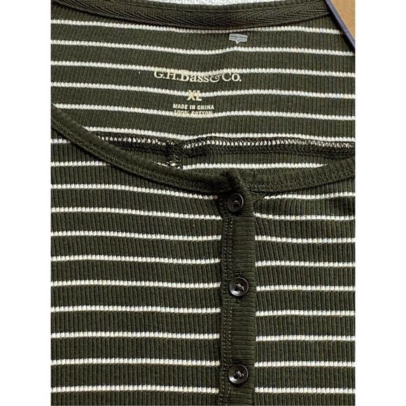 G.H. BASS & CO WOMEN’S XL LONG SLEEVE TOP - Picture 2 of 8